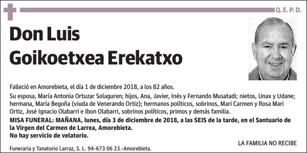 Luis Goikoetxea Erekatxo