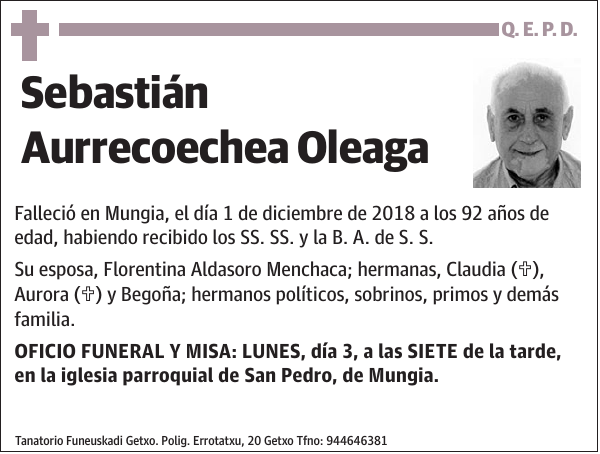 Sebastián Aurrecoechea Oleaga