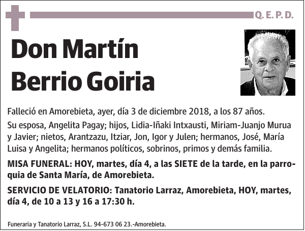 Martín Berrio Goiria