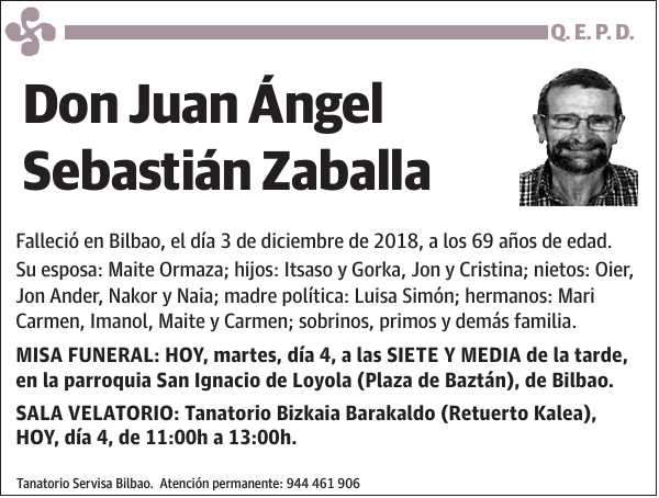 Juan Ángel Sebastián Zaballa