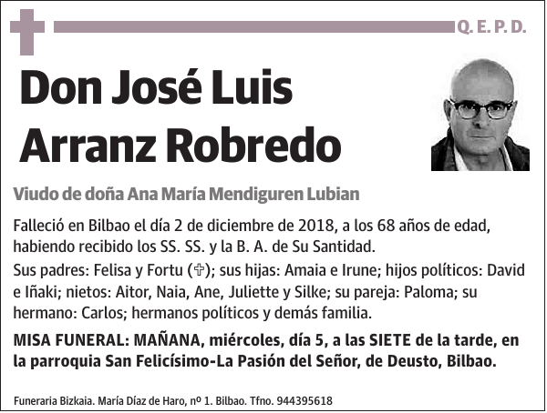 José Luis Arranz Robredo