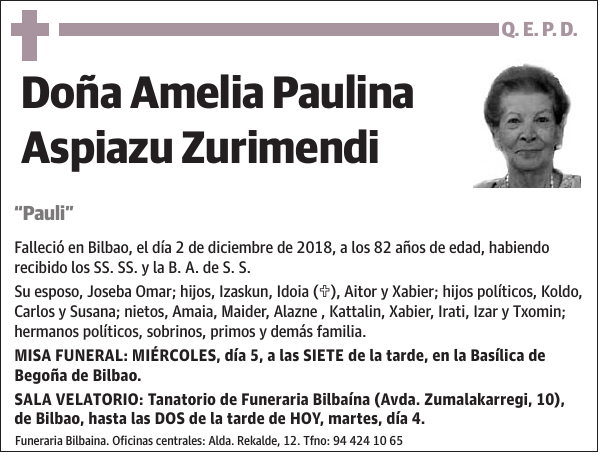 Amelia Paulina Aspiazu Zurimendi