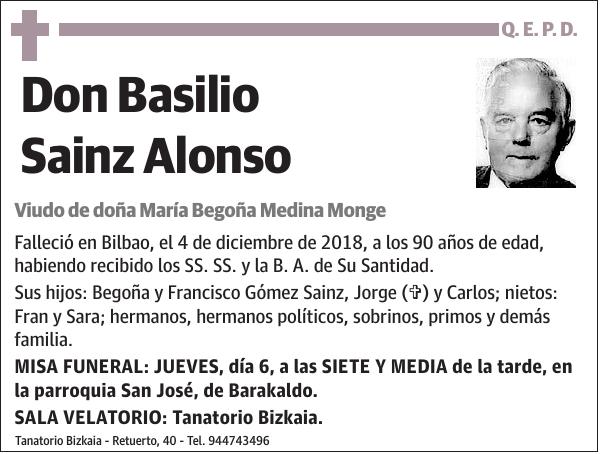 Basilio Sainz Alonso