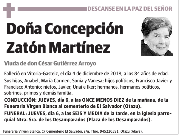 Concepción Zatón Martínez