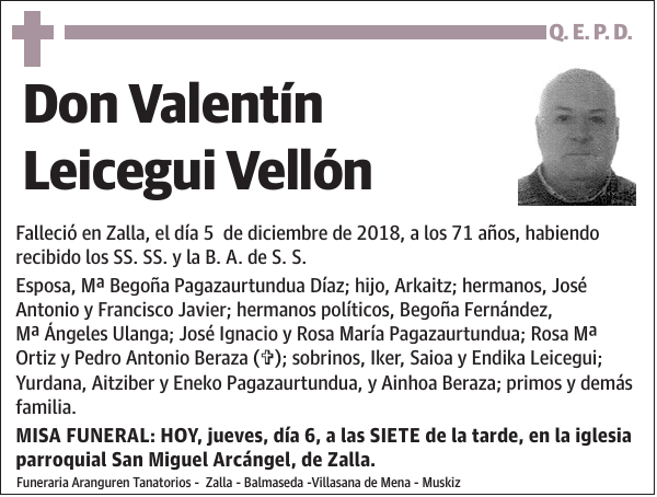 Valentín Leicegui Vellón