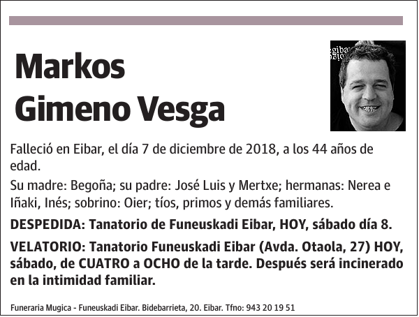 Markos Gimeno Vesga