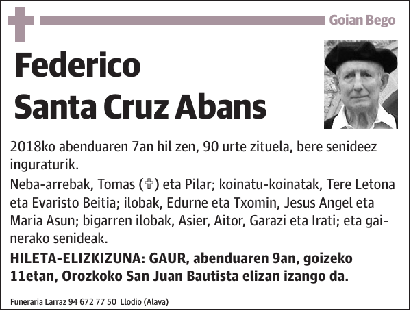 Federico Santa Cruz Abans