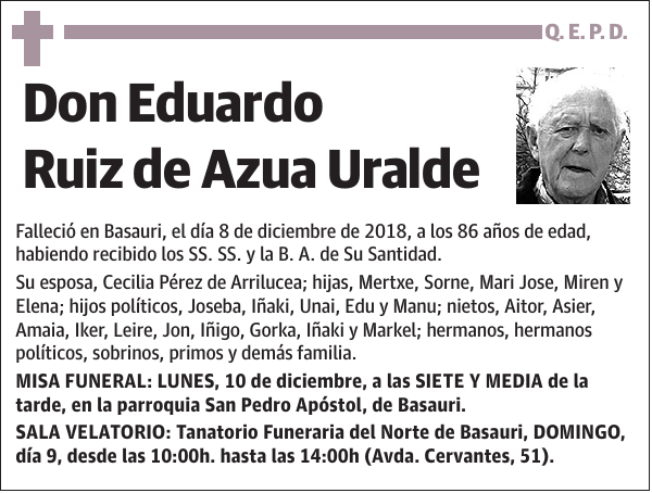 Eduardo Ruiz de Azua Uralde