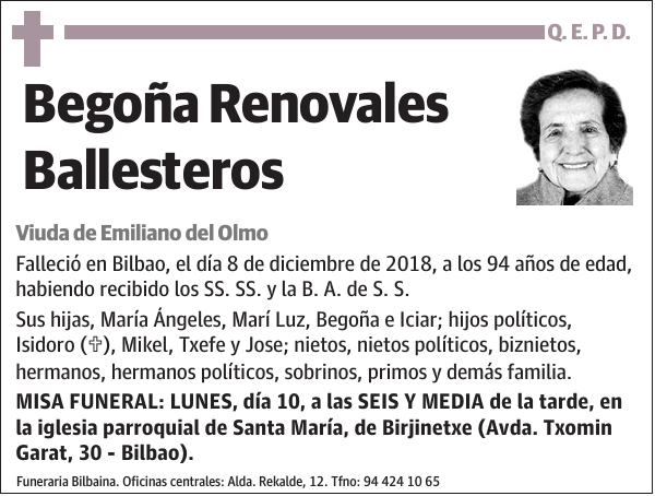 Begoña Renovales Ballesteros