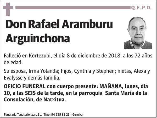 Rafael Aramburu Arguinchona