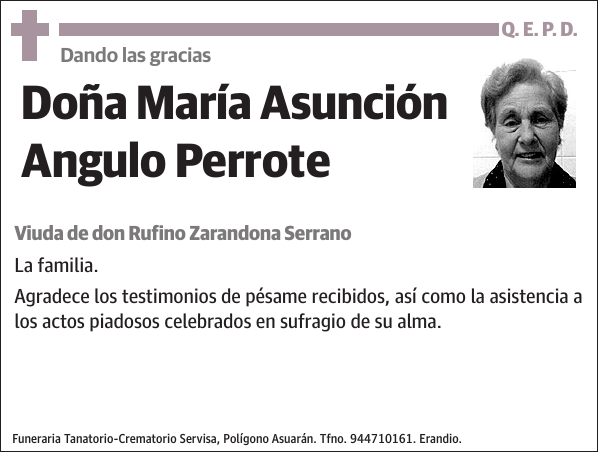 María Asunción Angulo Perrote