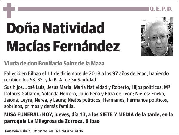 Natividad Macías Fernández