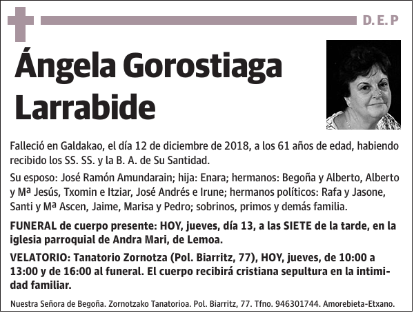 Ángela Gorostiaga Larrabide