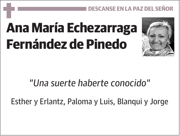 Ana María Echezarraga Fernández de Pinedo