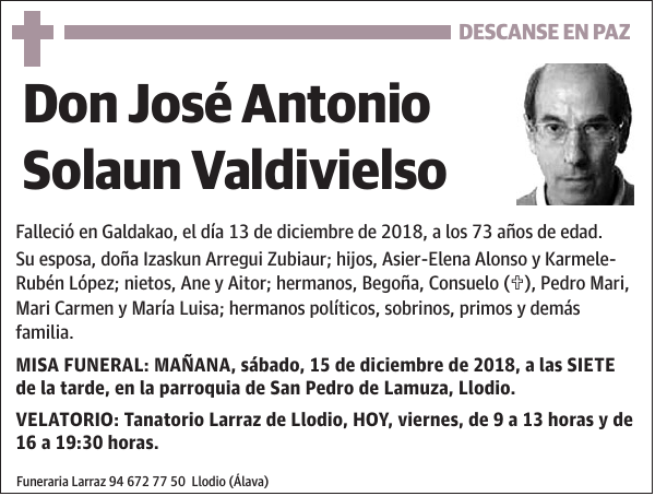 José Antonio Solaun Valdivielso