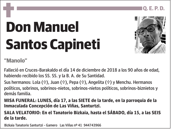 Manuel Santos Capineti