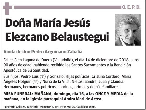 María Jesús Elezcano Belaustegui