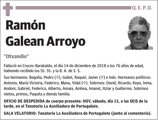 Ramón Galean Arroyo