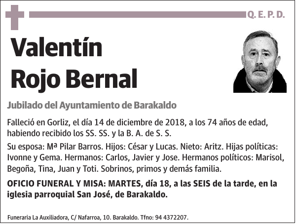 Valentín Rojo Bernal