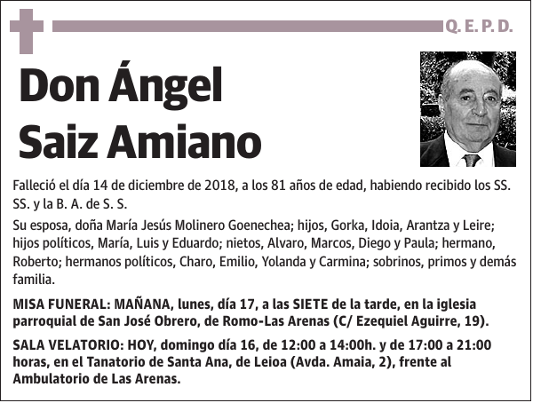 Ángel Saiz Amiano