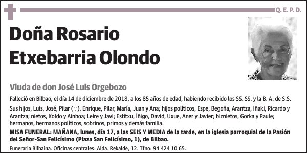 Rosario Etxebarria Olondo