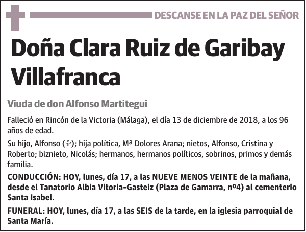 Clara Ruiz de Garibay Villafranca