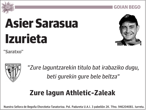 Asier Sarasua Izurieta