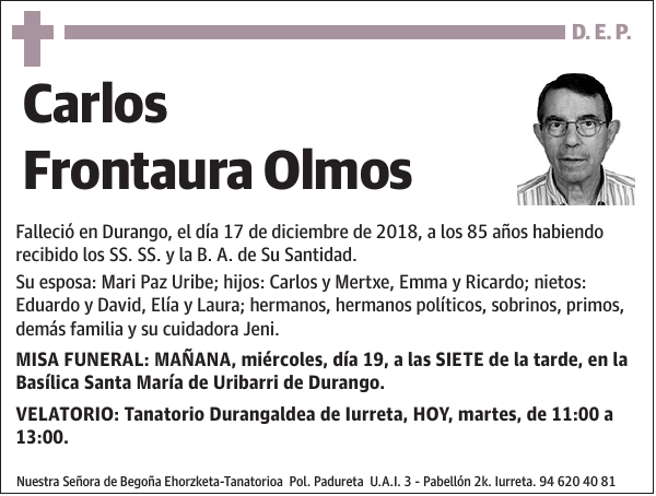 Carlos Frontaura Olmos