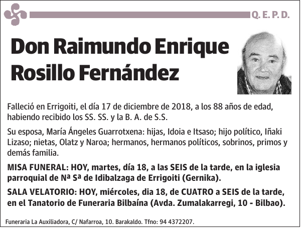 Raimundo Enrique Rosillo Fernández