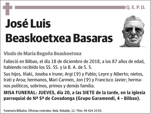 José Luis Beaskoetxea Basaras