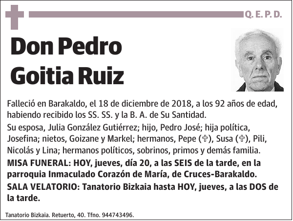 Pedro Goitia Ruiz