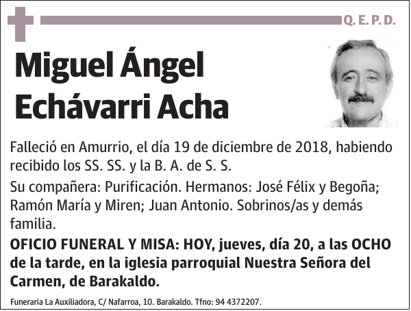 Miguel Ángel Echávarri Acha