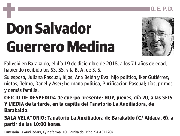 Salvador Guerrero Medina