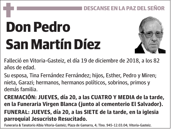 Pedro San Martín Díez