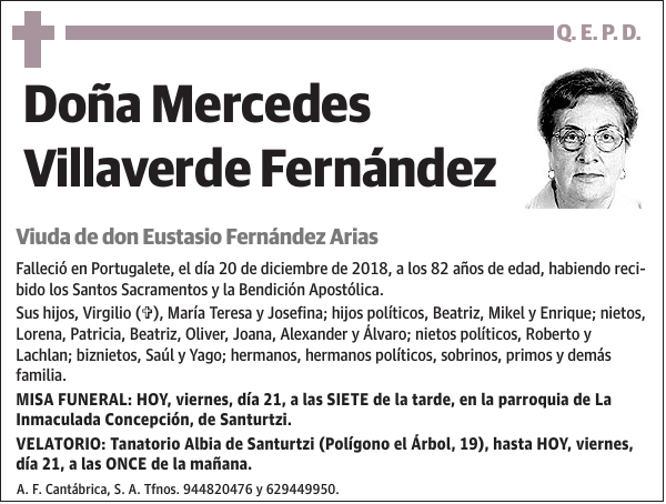 Mercedes Villaverde Fernández