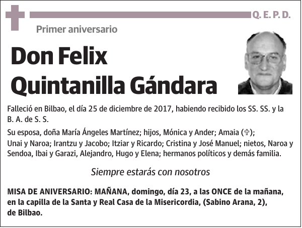 Felix Quintanilla Gándara