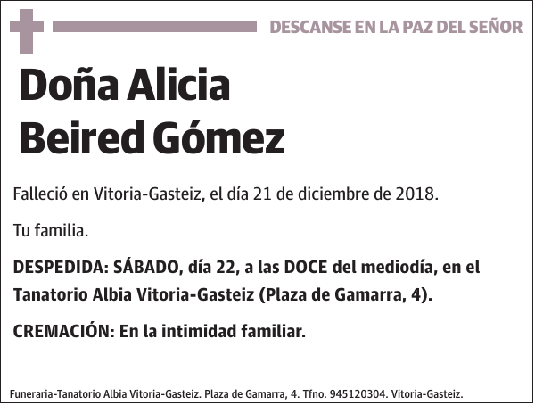 Alicia Beired Gómez