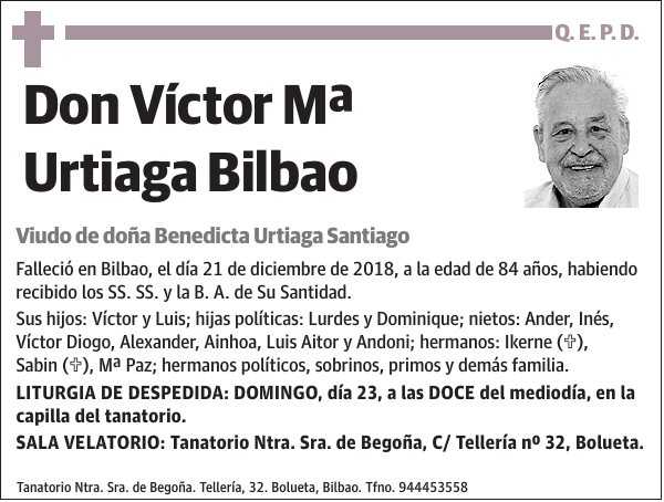 Víctor Mª Urtiaga Bilbao