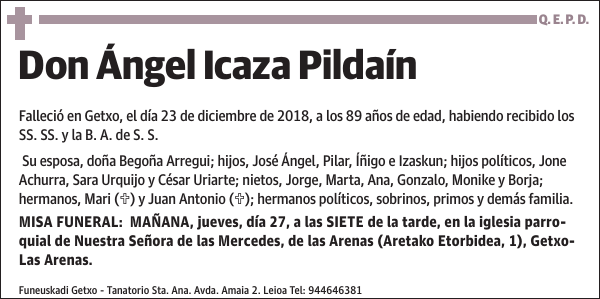 Ángel Icaza Pildaín