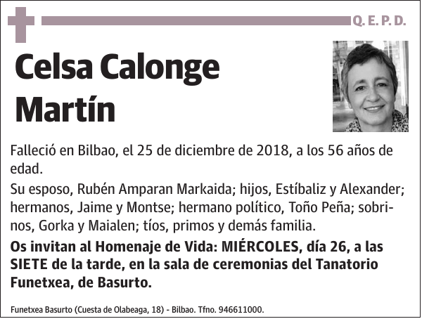 Celsa Calonge Martín