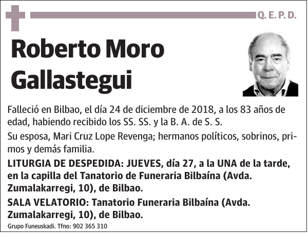 Roberto Moro Gallastegui