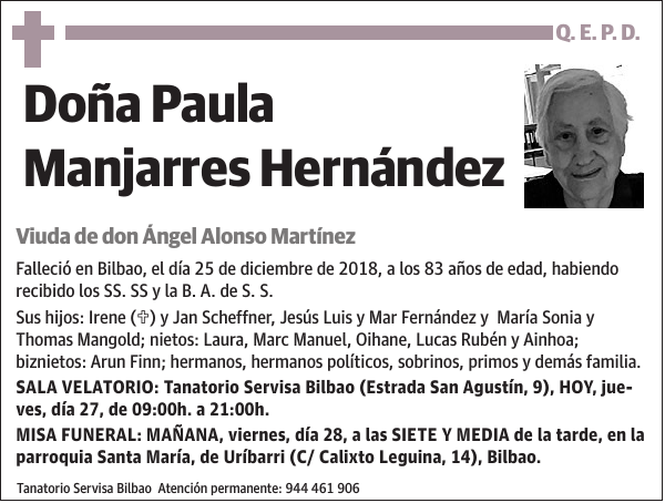 Paula Manjarres Hernández