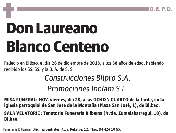 Laureano Blanco Centeno