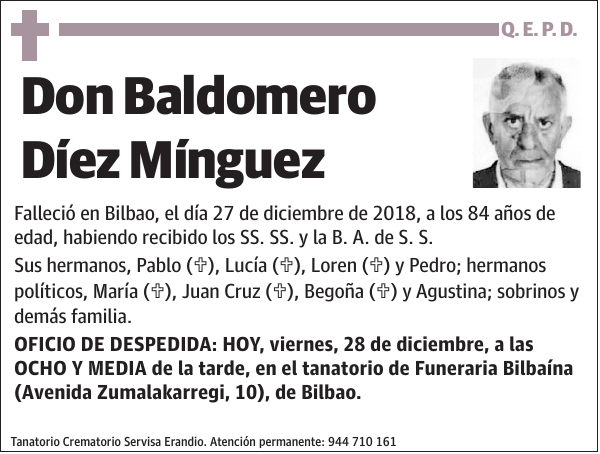 Baldomero Díez Mínguez