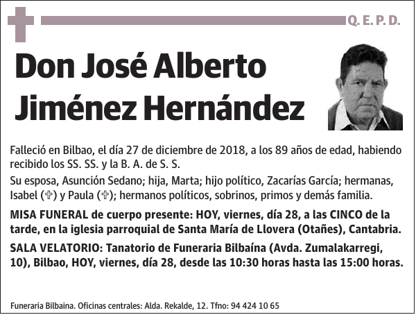 José Alberto Jiménez Hernández