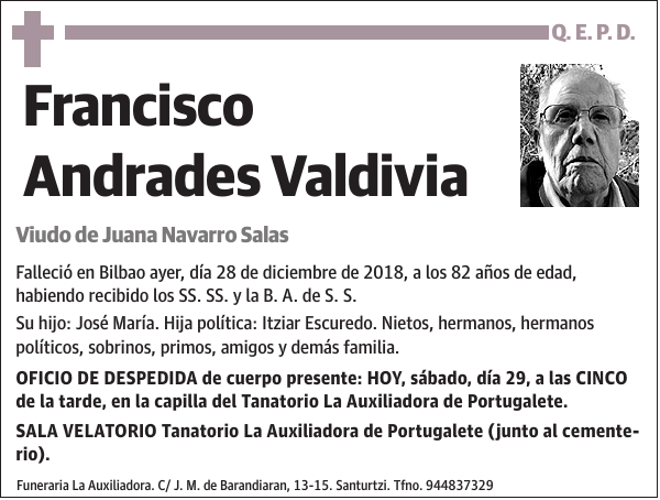 Francisco Andrades Valdivia