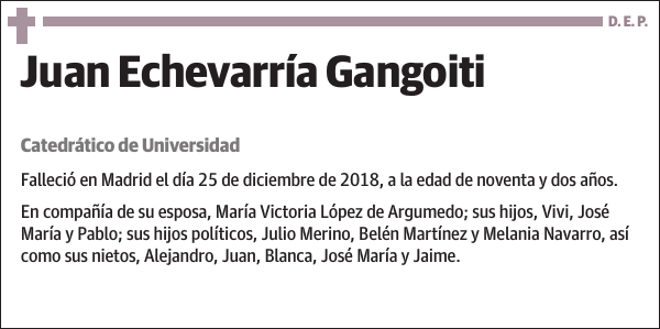 Juan Echevarría Gangoiti