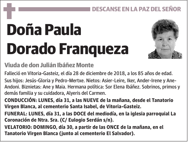 Paula Dorado Franqueza