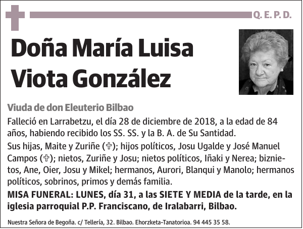 María Luisa Viota González