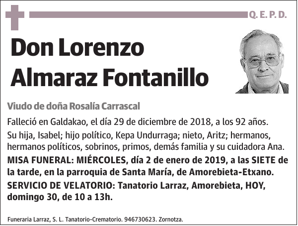 Lorenzo Almaraz Fontanillo